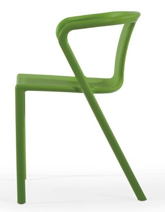 stackable style, Silla de terraza Air armchair Verde