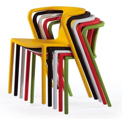stackable style, Silla de terraza Air armchair amarillo