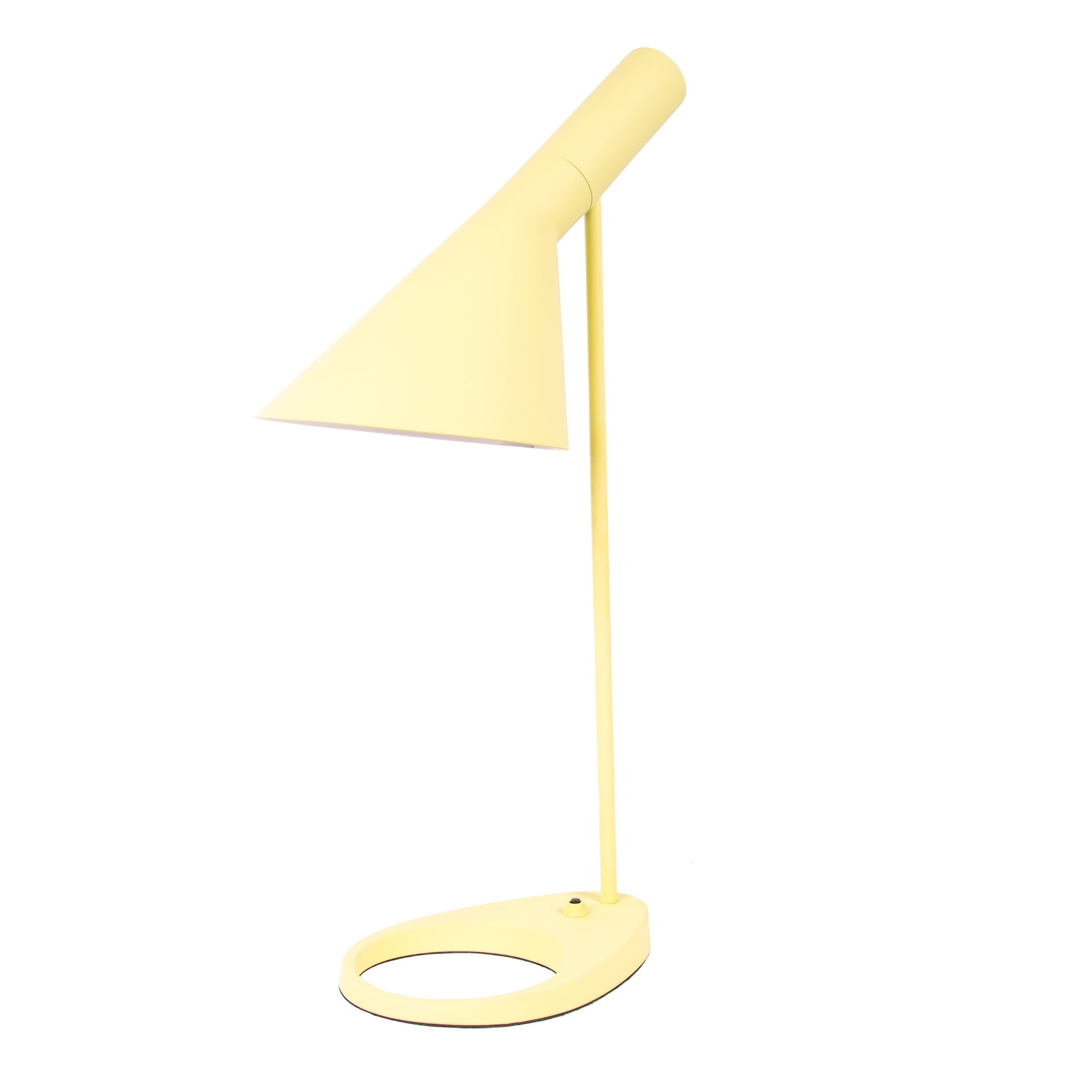 Arne Jacobsen style, Luz de mesa DD D AJ Lámpara amarillo