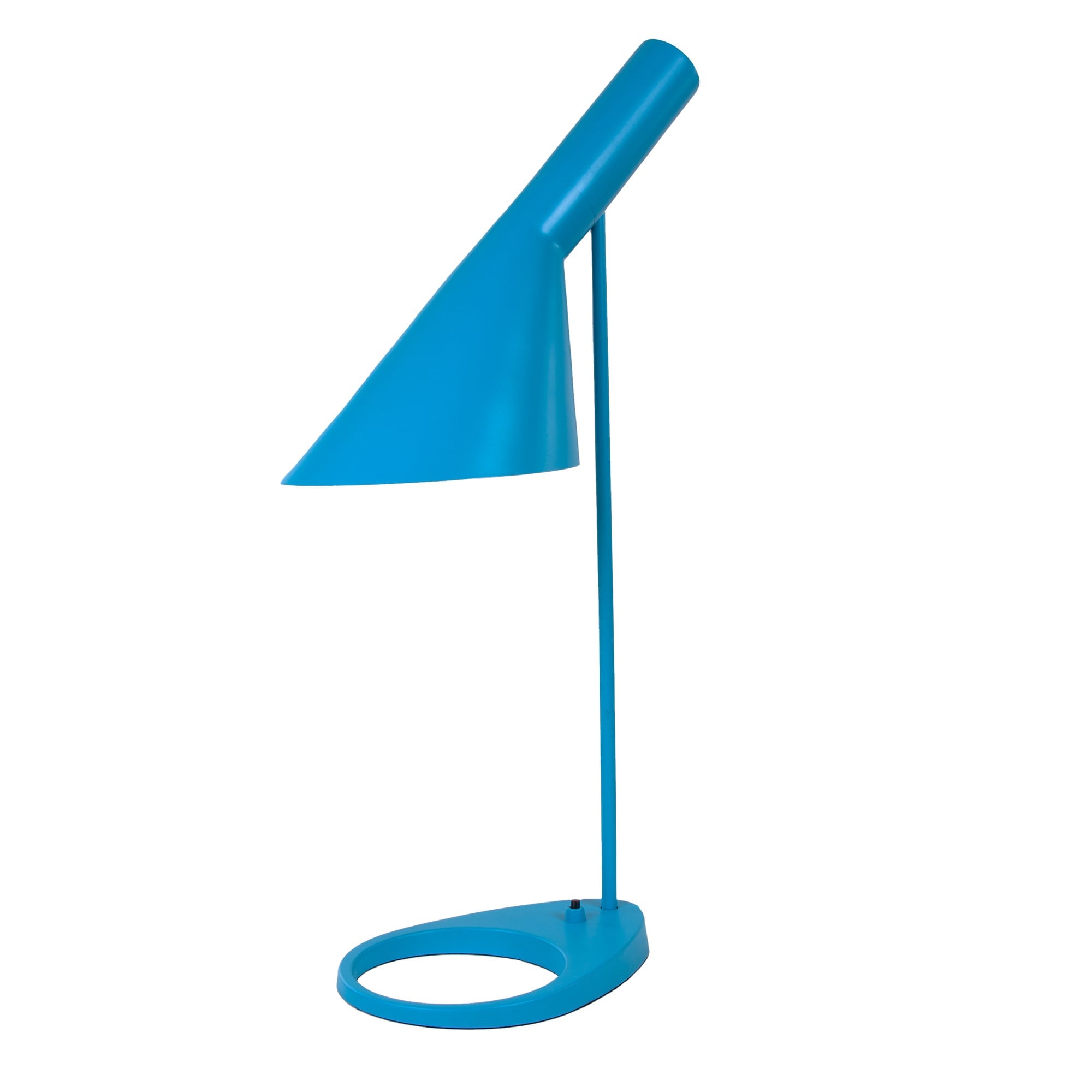 Arne Jacobsen style, Luz de mesa DD D AJ Lámpara azul oscuro