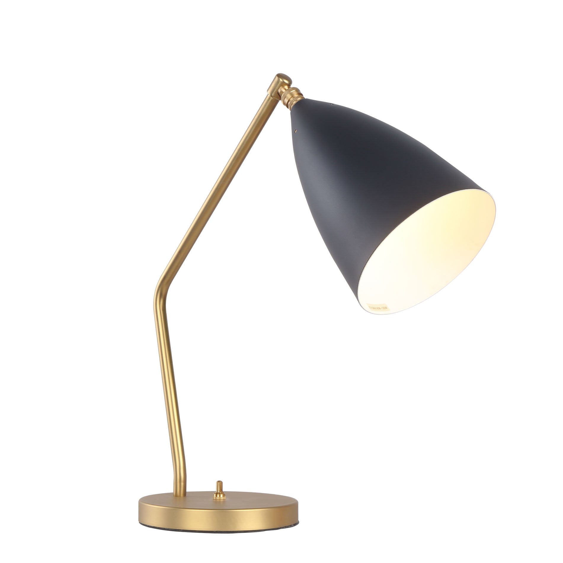 Greta Magnusson style, Luz de mesa Gräshoppa Negro