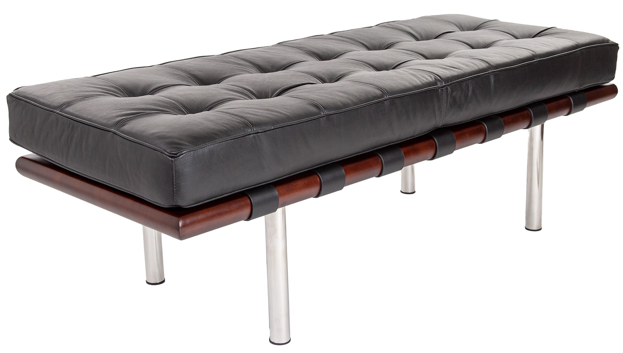 Ludwig Mies vd Rohe style, Sofá Barcelona Pavillion Sofa Negro