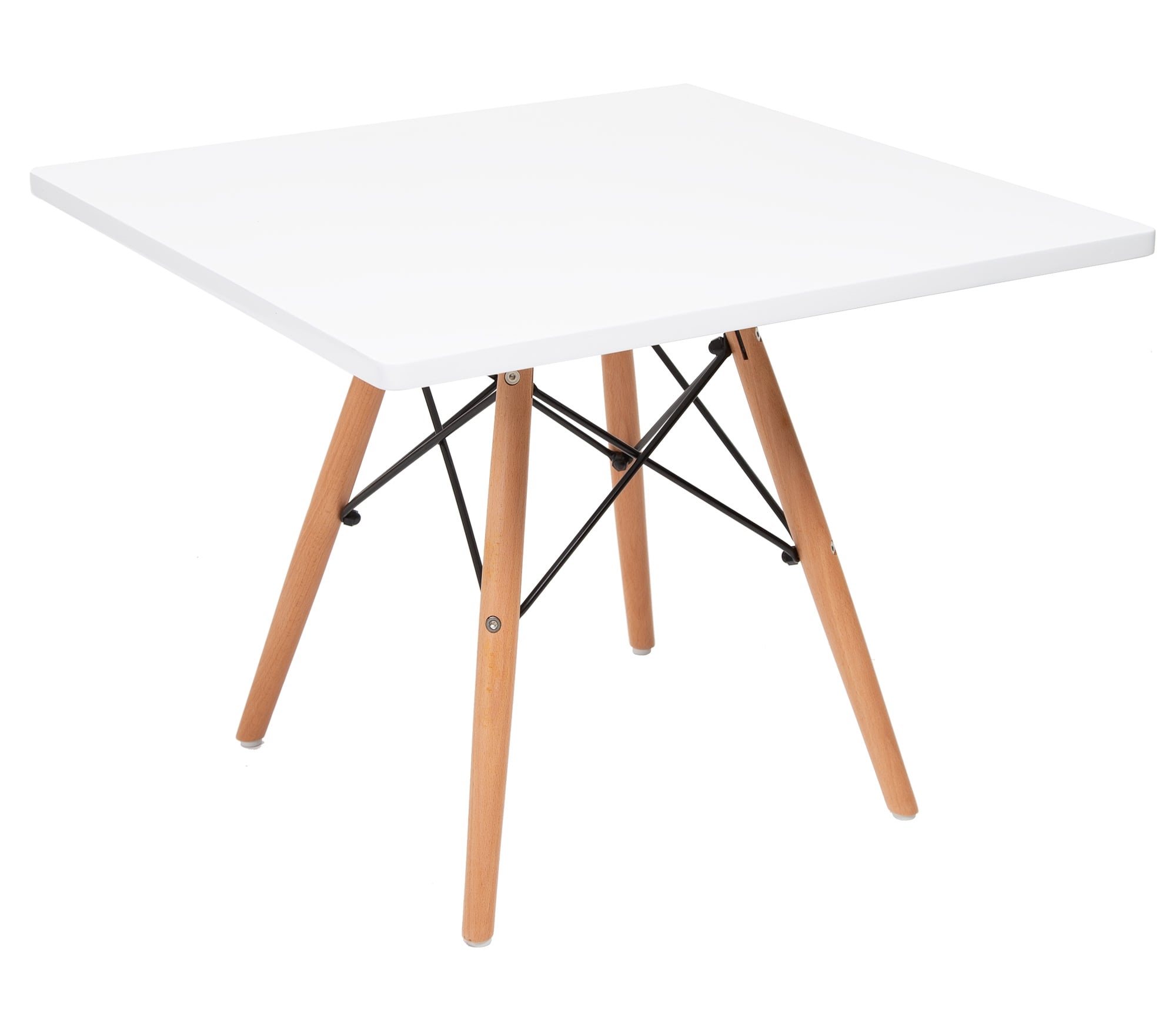 Charles Eames style, Mesa para niños CTW Junior quadrado blanco