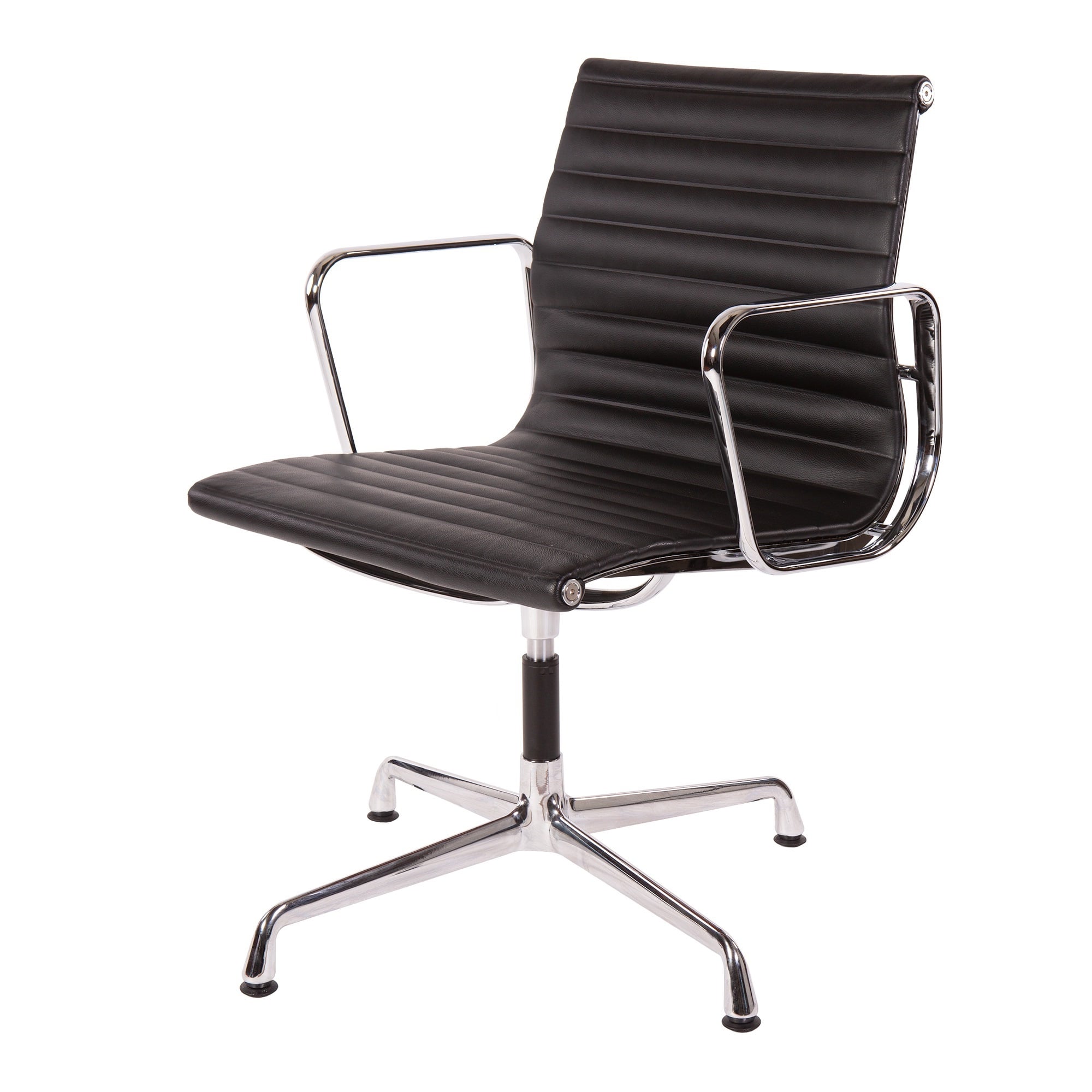 Charles Eames style, Silla de conferencia EA108 Cuero Negro