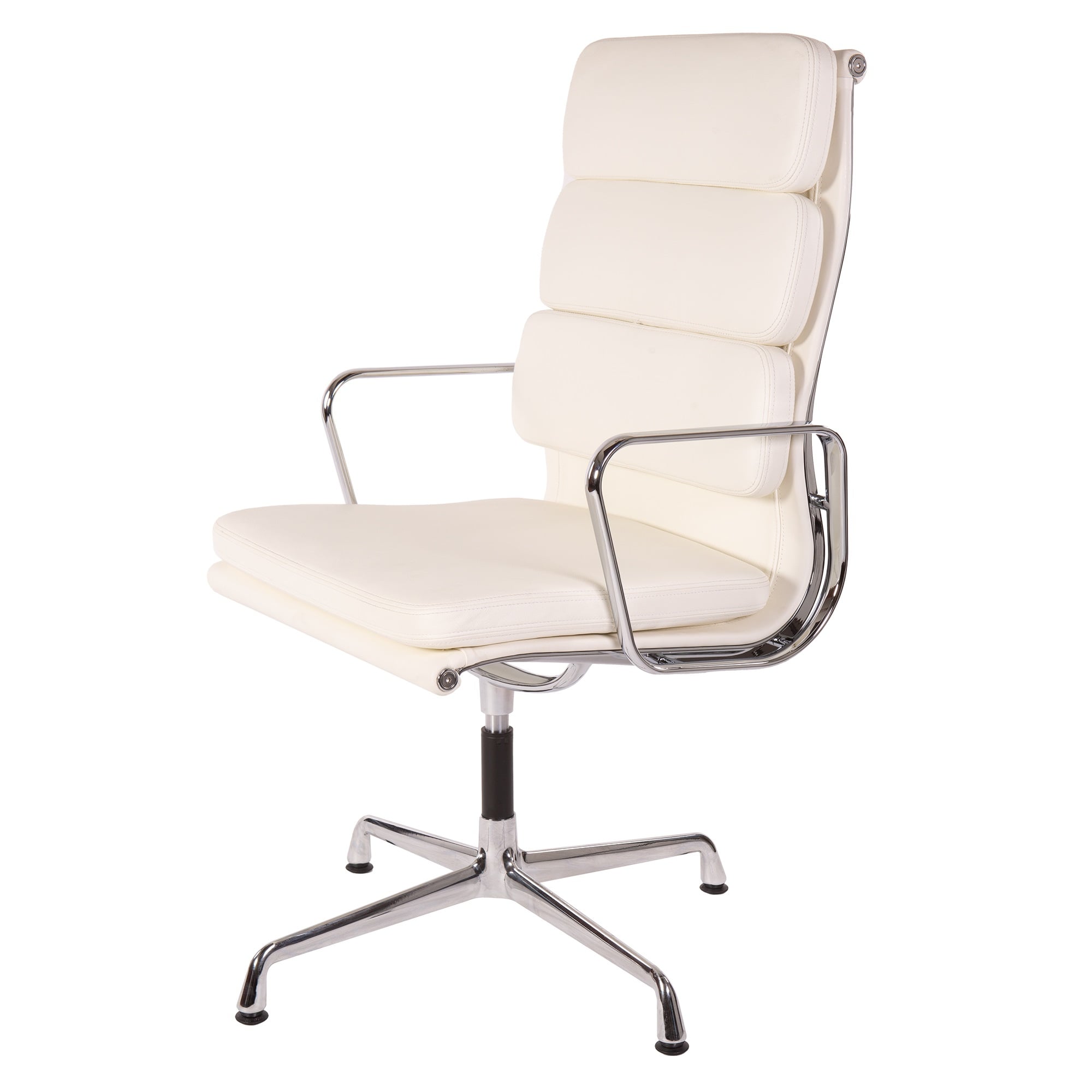Charles Eames style, Silla de conferencia EA208 Respaldo alto Crema