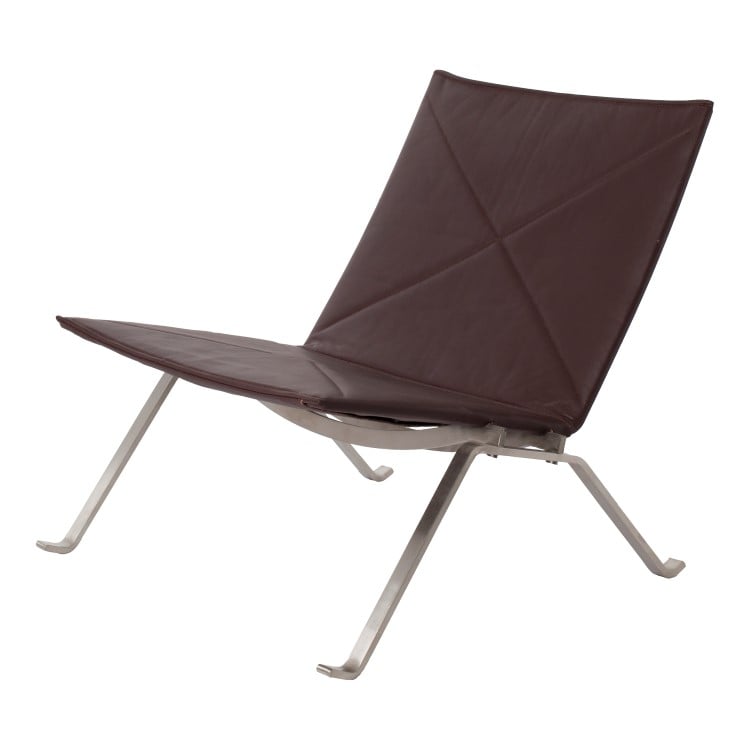Poul Kjaerholm style, Sillón PK22 Marrón