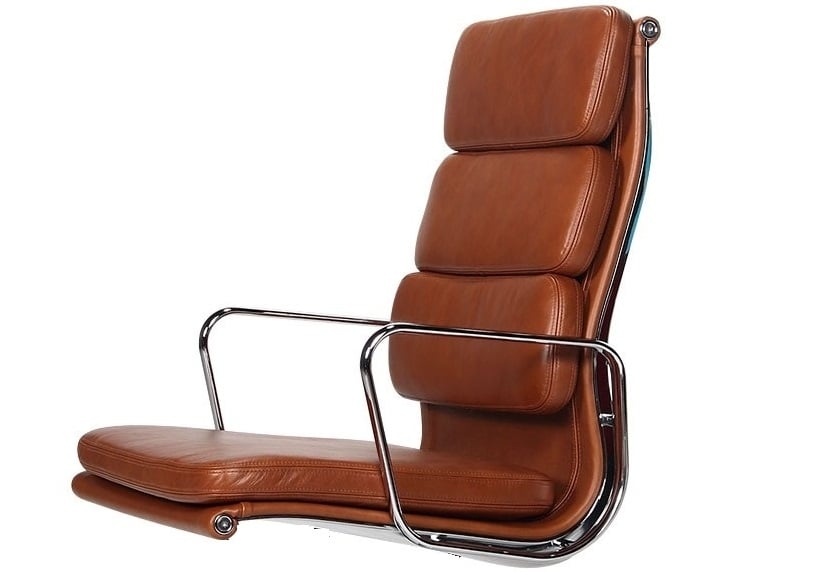 Charles Eames style, Silla de conferencia EA208 Respaldo alto Antique