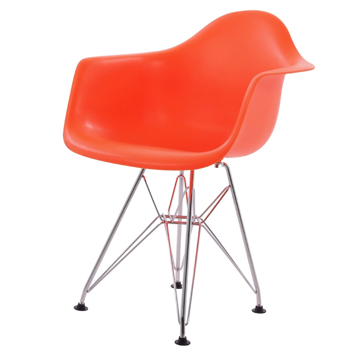 Charles Eames style, Silla para niños DAR Júnior Neon Orange
