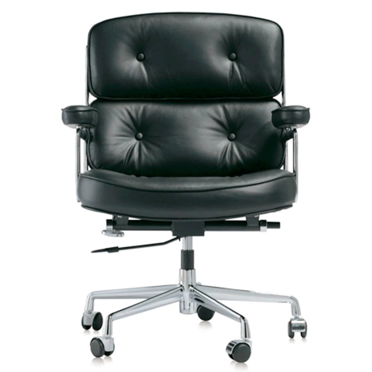 Charles Eames style, Silla de oficina ES104 Negro