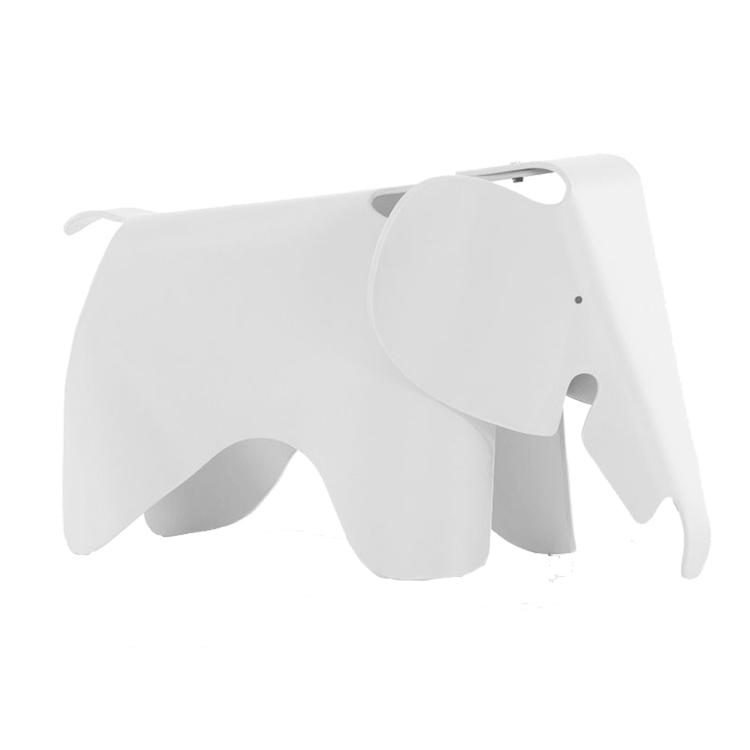 Charles Eames style, Silla de elefante Elephant Júnior blanco