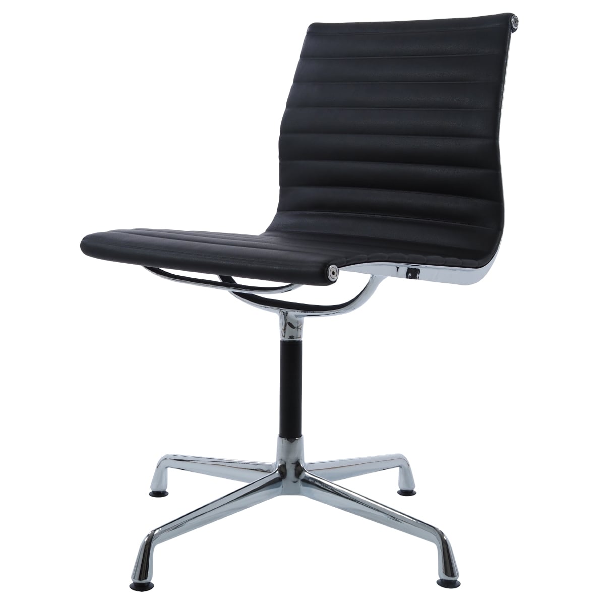 Charles Eames style, Silla de conferencia EA105 Cuero Negro