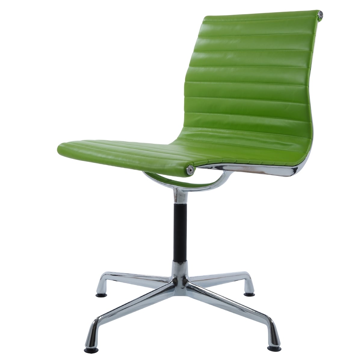 Charles Eames style, Silla de conferencia EA105 Cuero Verde