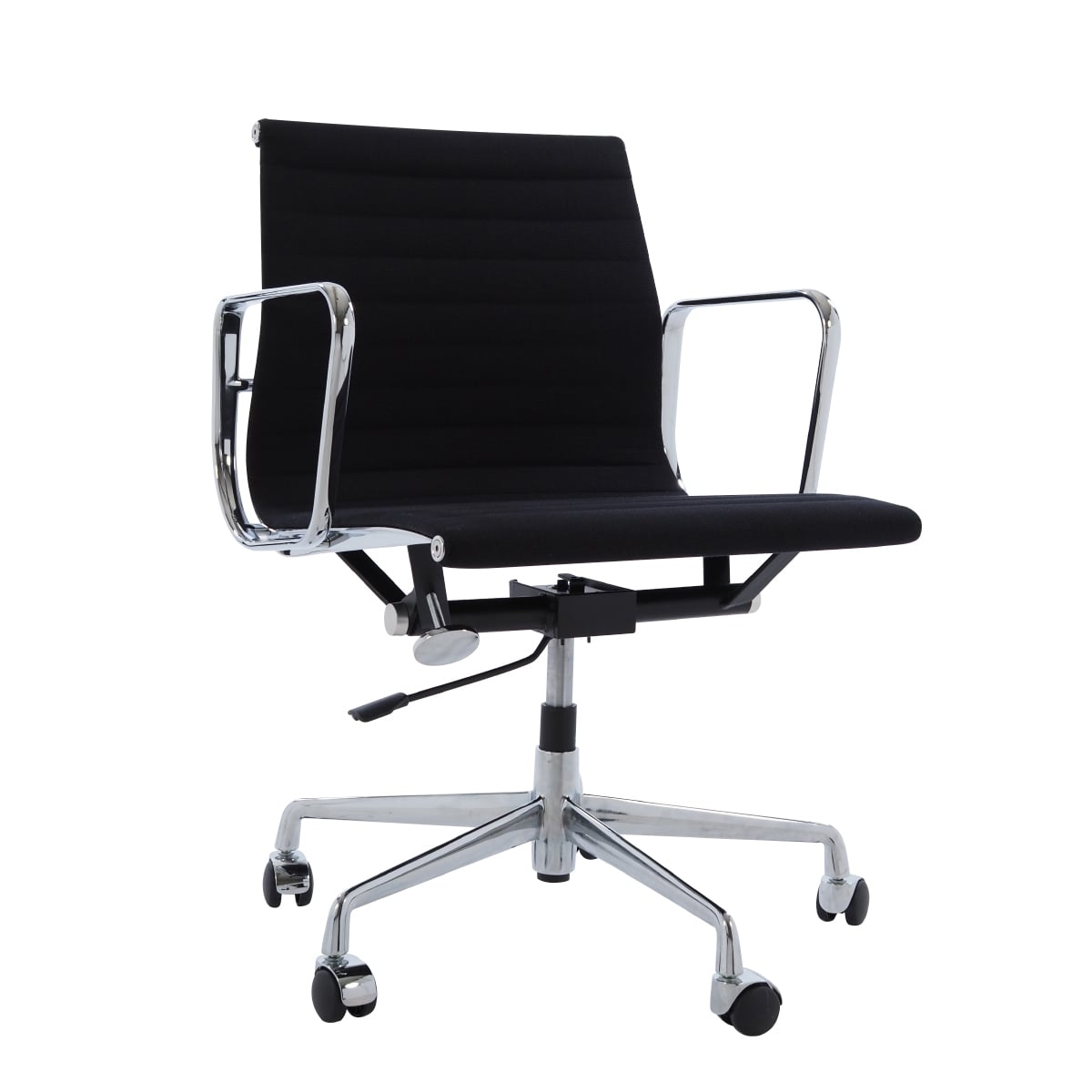 Charles Eames style, Silla de oficina EA117 Hopsack Negro