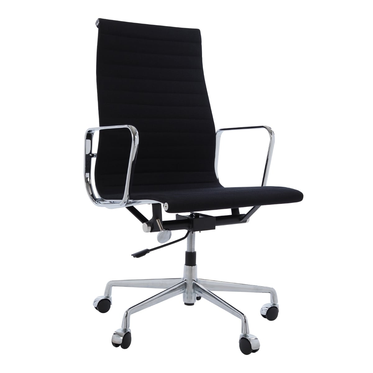 Charles Eames style, Silla de oficina EA119 Hopsack Negro