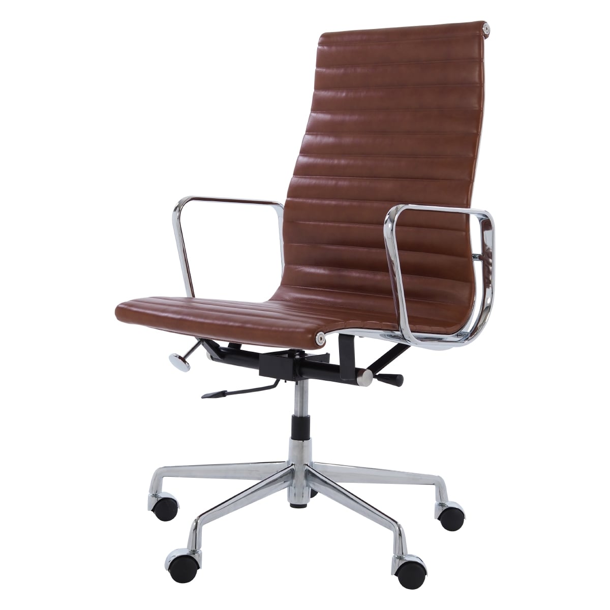 Charles Eames style, Silla de oficina EA119 Cuero Antique