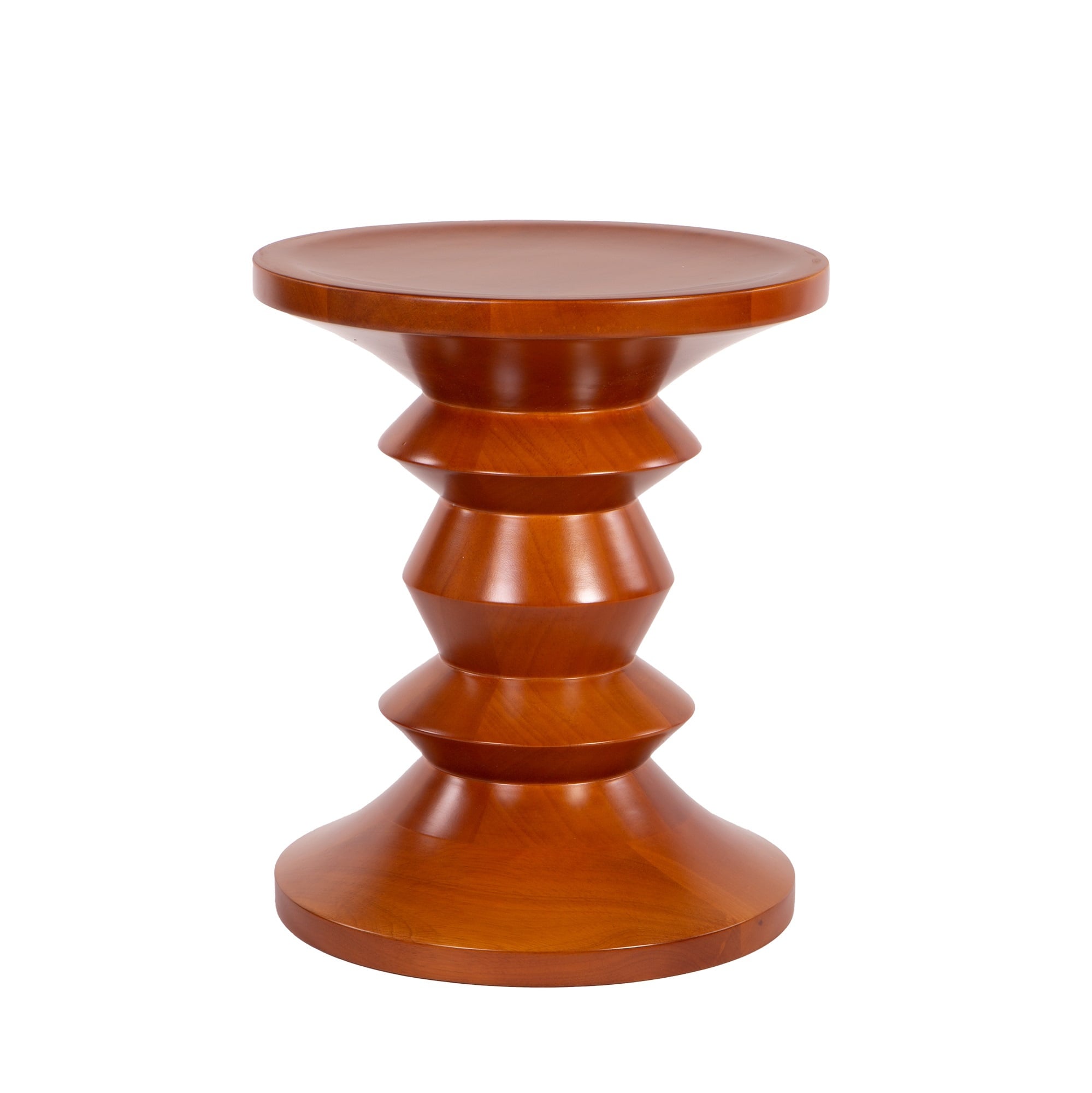 Charles Eames style, Taburete Stool Nogal Tipo C