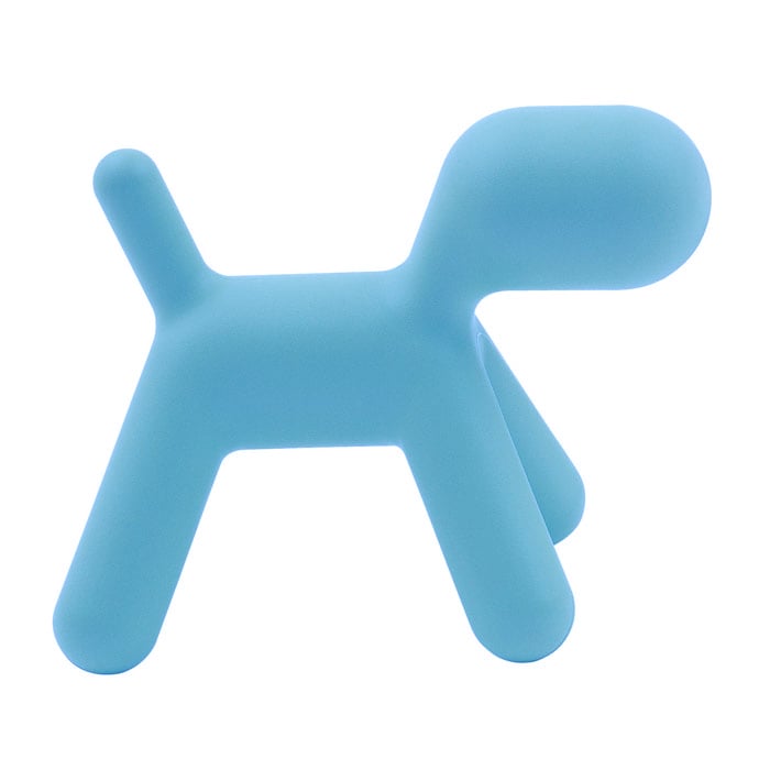 Eero Aarnio style, Silla para niños Puppy chair pequeño Azul