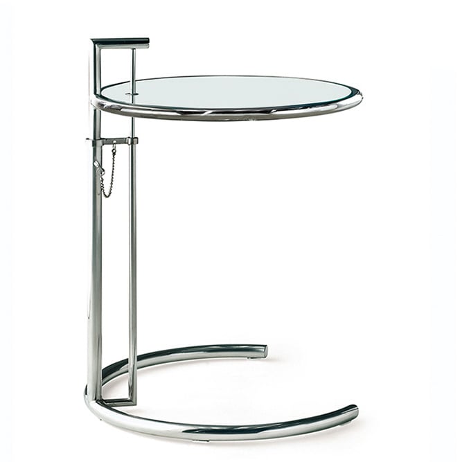 Eileen Gray style, Mesa auxiliar E1027 Chromo