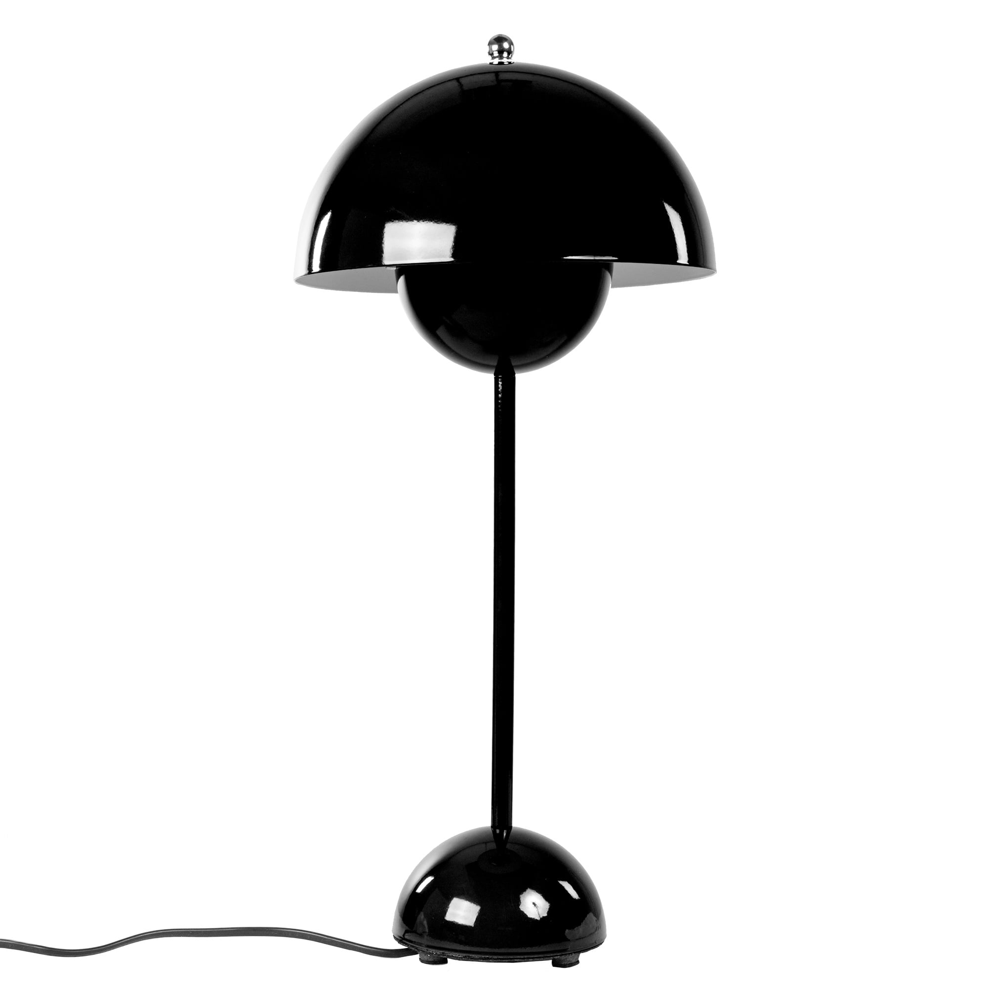 Verner Panton style, Luz de mesa Tiesto VP3 Negro