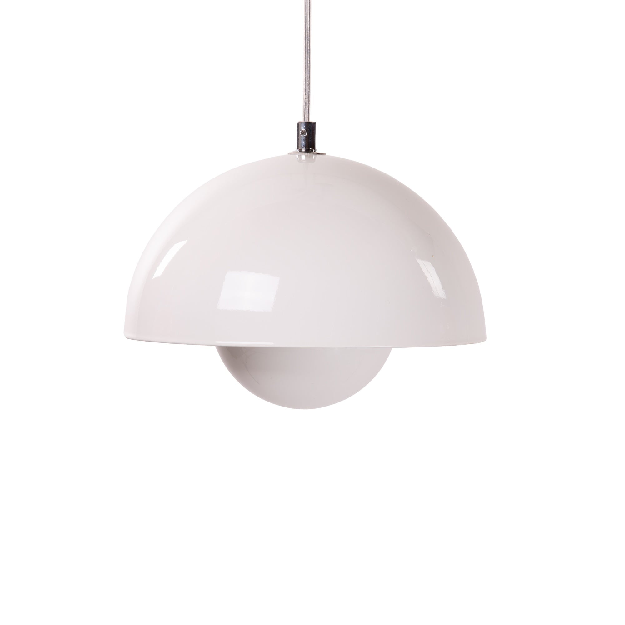 Verner Panton style, Colgante Tiesto VP1 blanco