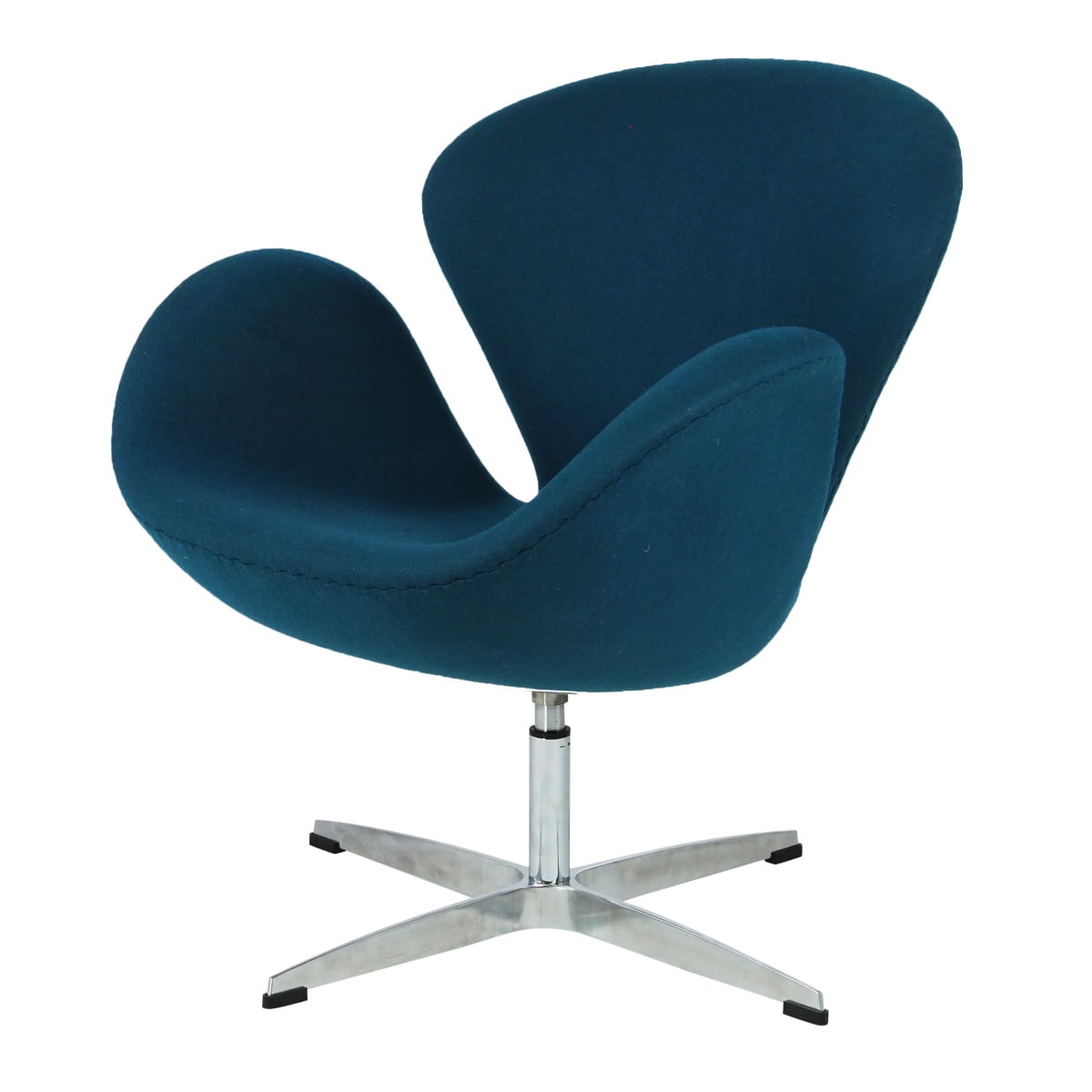 Arne Jacobsen style, Sillón cisne Cachemir azul oscuro