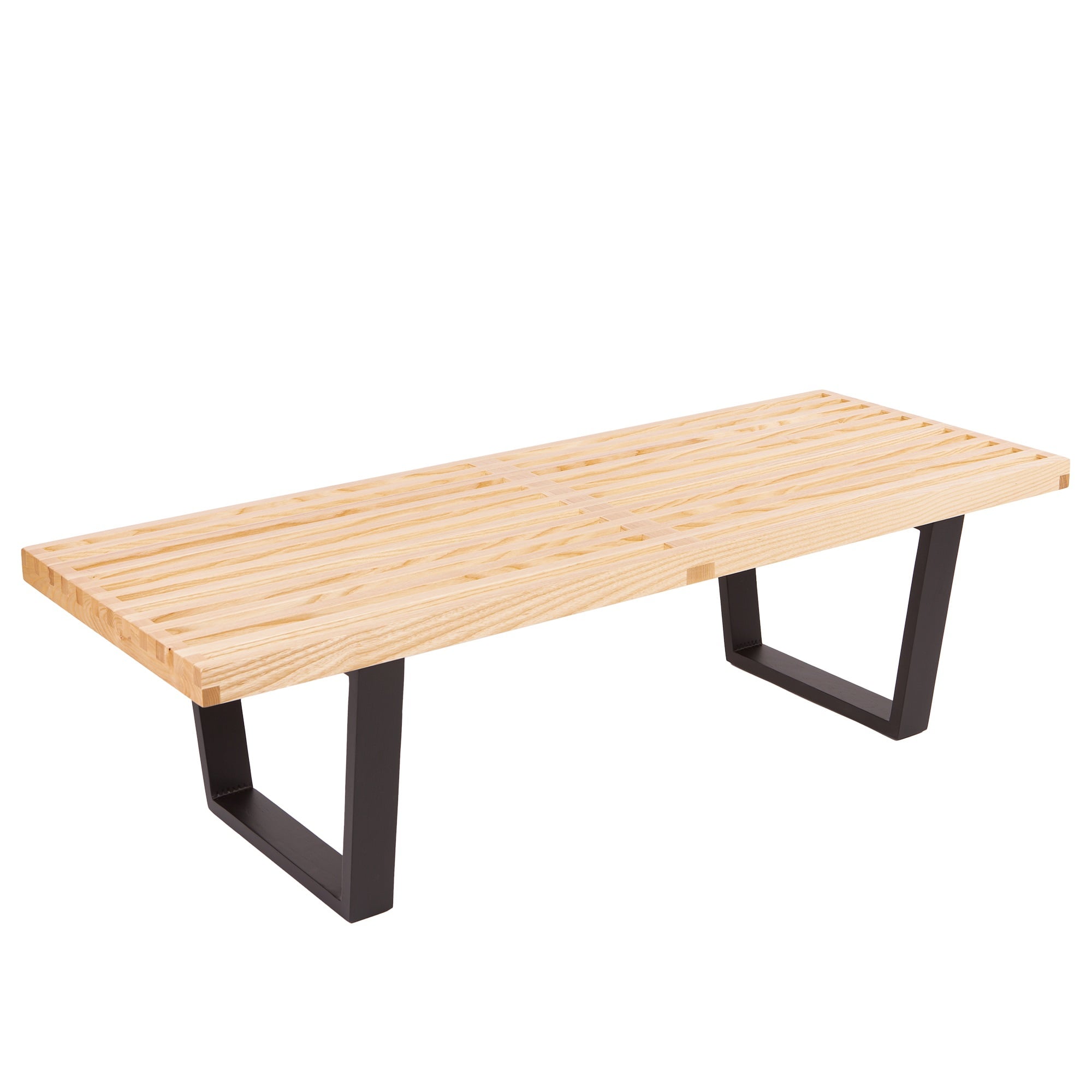 George Nelson style, Sofá Nelson Bench 123cm roble