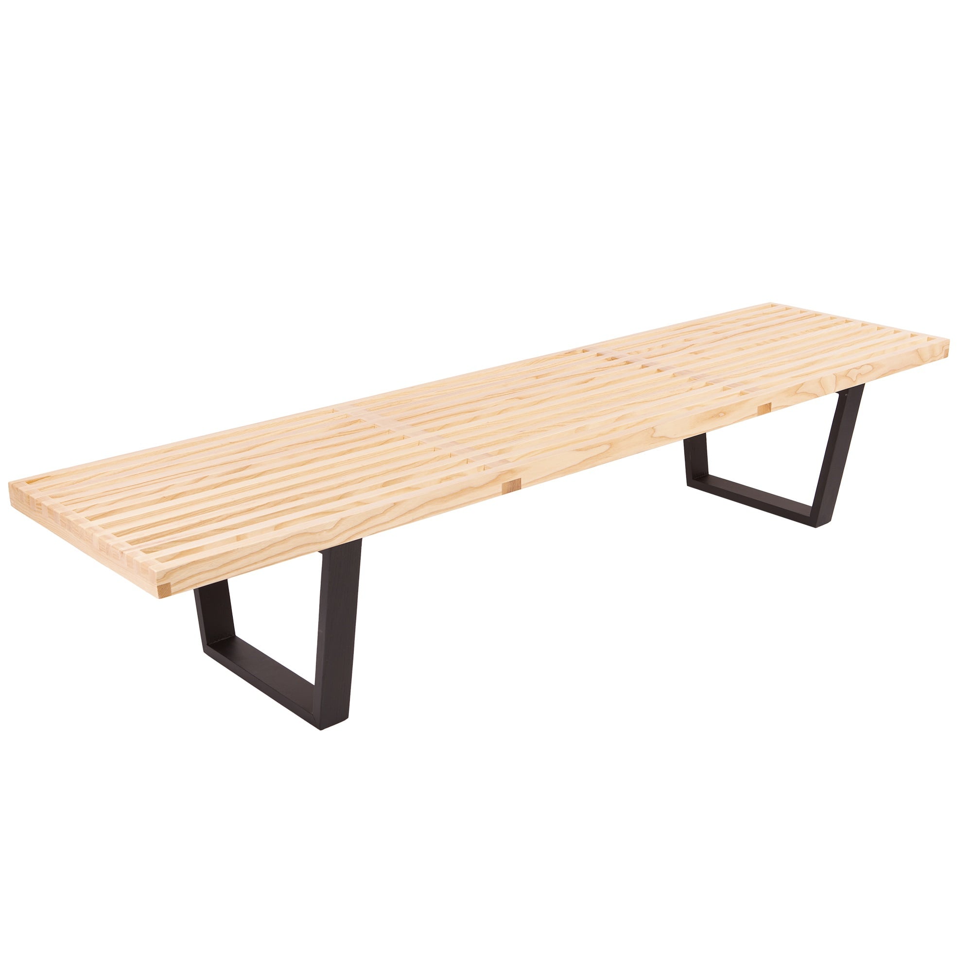 George Nelson style, Sofá Nelson Bench 183cm roble