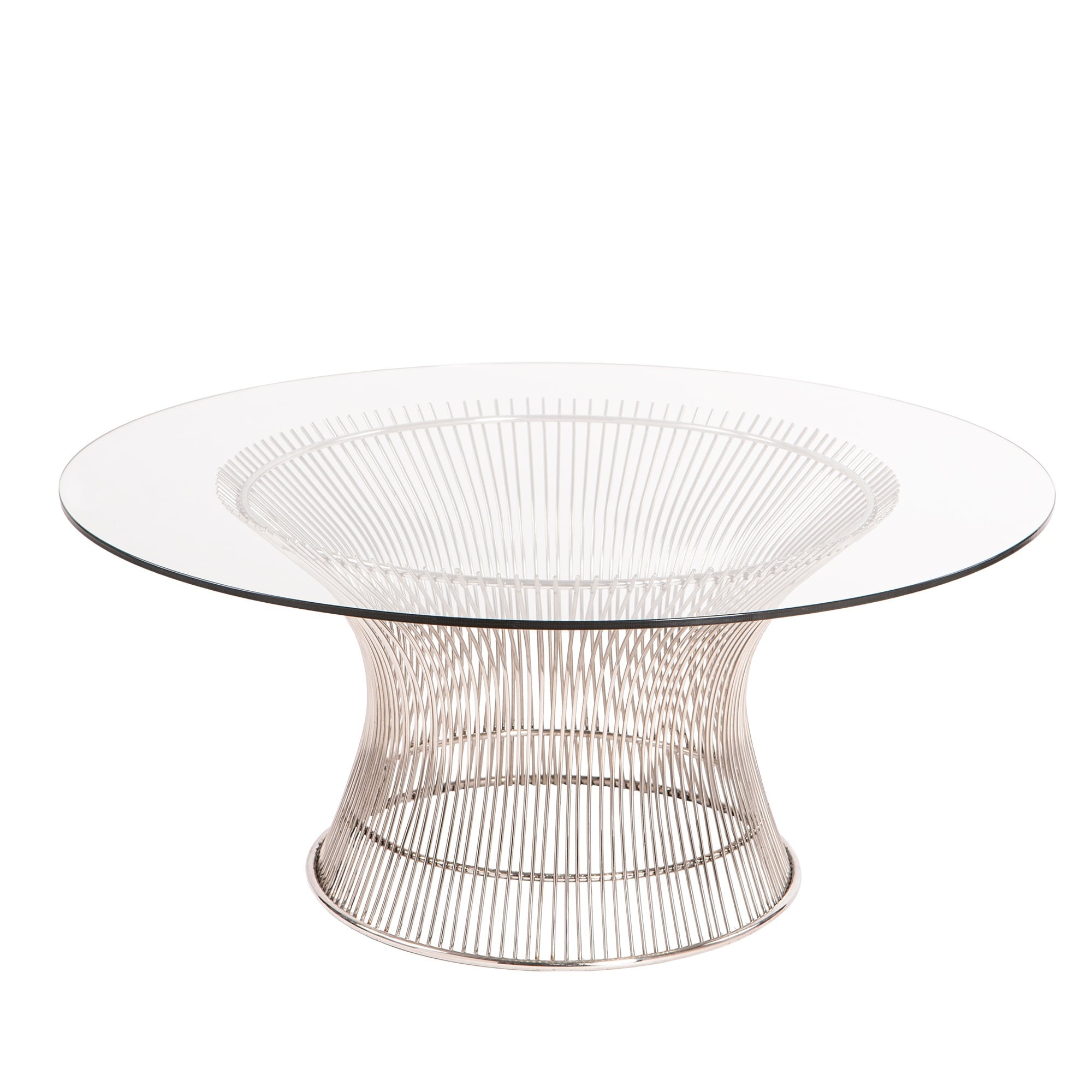 Warren Platner style, Mesa de centro Wire mesa Chromo