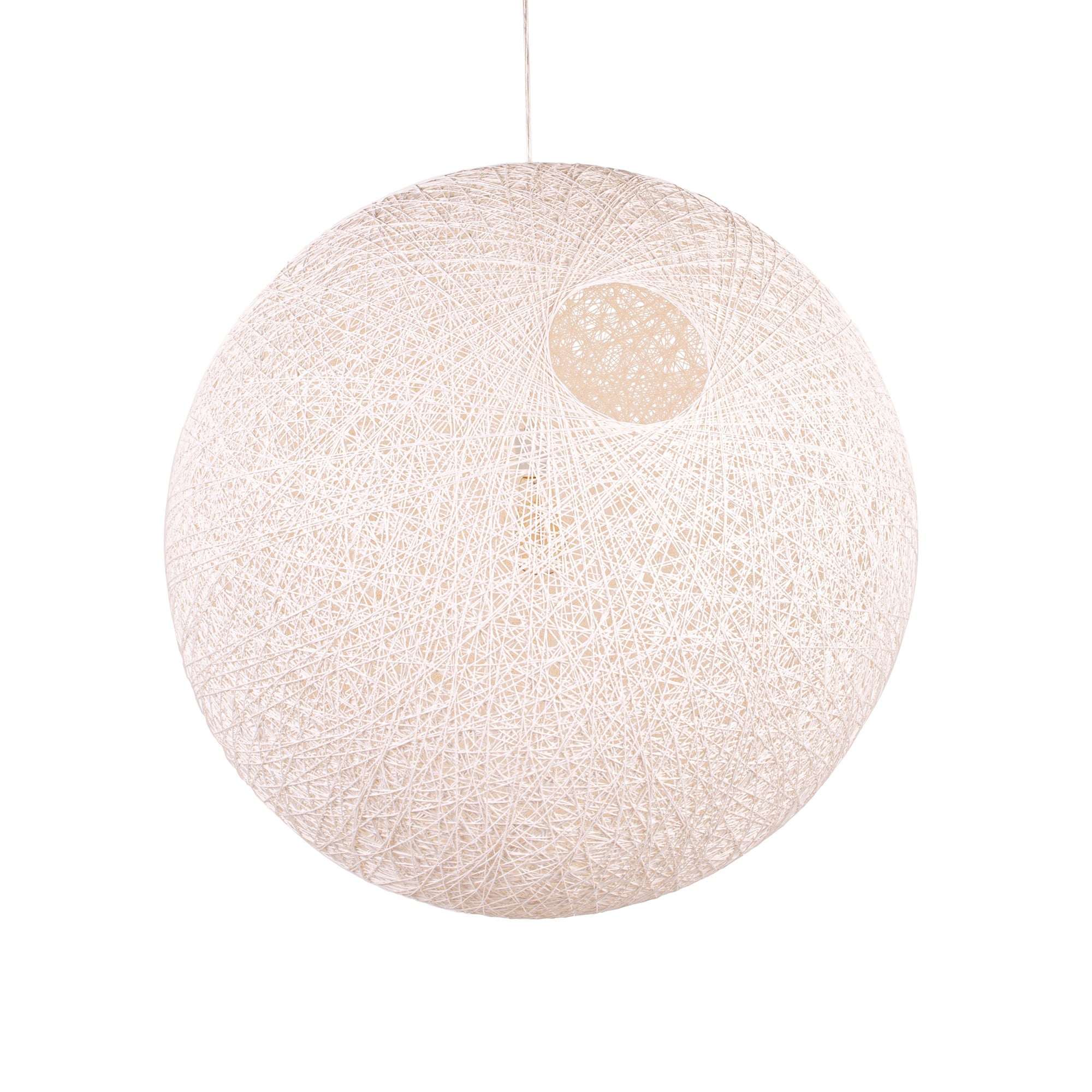 Mooie style, Colgante Random Light 110cm blanco