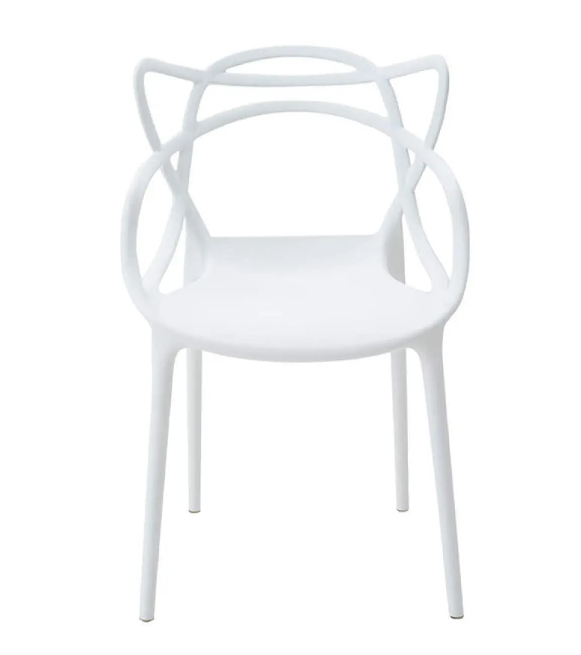 Cantarutti style, Silla de comedor Snake PP blanco